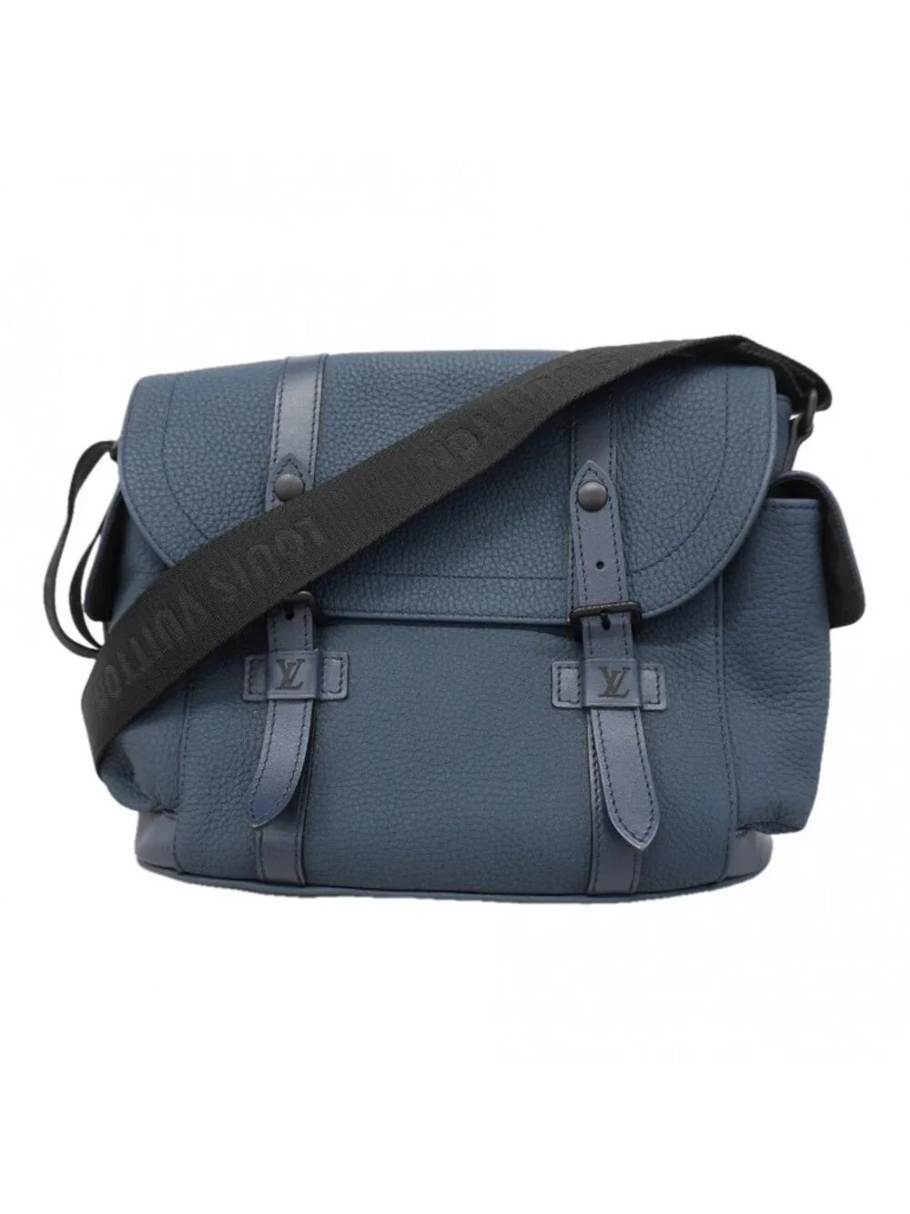 Louis Vuitton Shoulder Bag Christopher Messenger Blue Marine